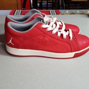 NWOT Nike Air Jordans, red size 10.5